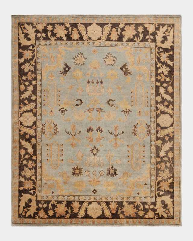 Hoffman Hand-Knotted Oushak Rug, 8' x 10'